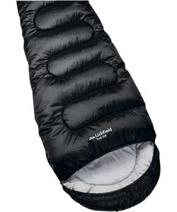Lichfield Trail Black 350gsm Mummy Sleeping Bag
