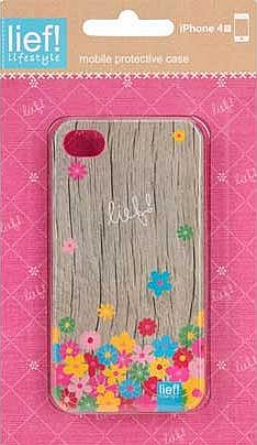 Lief! Bloem iPhone 4/4s Hardshell Protective Case