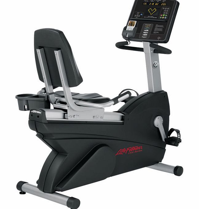 Life Fitness Club Series Recumbent Cycle with Integrity Console