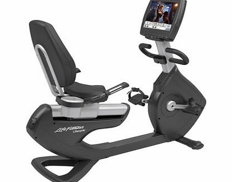 Life Fitness Platinum Club Series Recumbent Cycle with ENGAGE