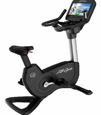 Life Fitness Platinum Club Series Upright Cycle with DISCOVER