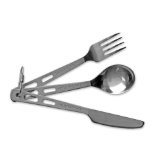 Lifemarque Titanium knife, fork and spoon set