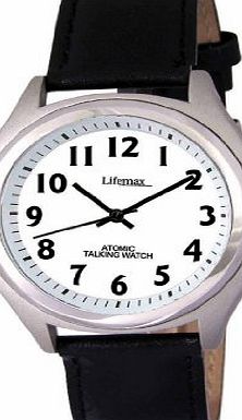 Lifemax RNIB Mens Talking Atomic Watch 407 with Strap