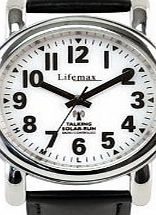 Lifemax Talking Solar Atomic Watch - Gents Bracelet