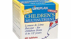 Lifeplan Childrens Multinutrient 60 Tablets
