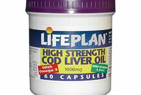 Lifeplan Cod Liver Oil 1000mg 60 Caps