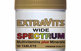 Lifeplan Extravits Wide Spectrum 90 Tablets