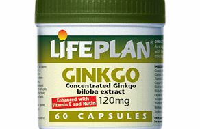 Lifeplan Ginkgo Biloba 60 Capsules