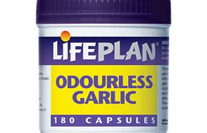 Lifeplan Odourless Garlic 180 Caps