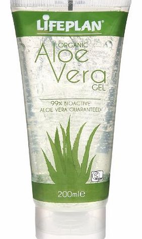 Lifeplan Organic Aloe Vera Gel 200ml