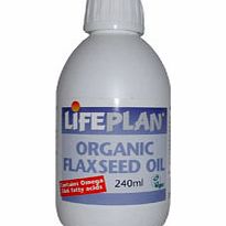 Lifeplan Organic Flaxseed Oil 240ml