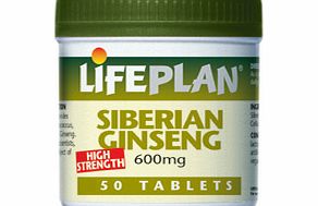 Lifeplan Siberian Ginseng 50 Tabs