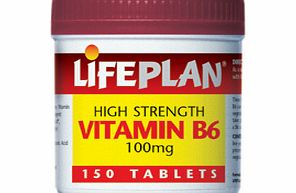 Lifeplan Vitamin B6 100mg 150 Tabs