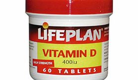 Lifeplan Vitamin D 60 Tabs