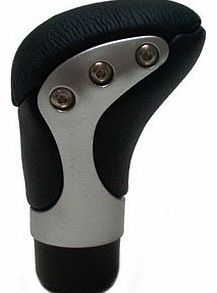 Lifetime cars leather gear knob BLACK 89066