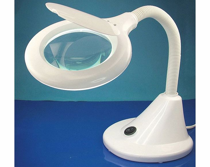 Lightcraft LC8082 Compact Flexi Magnifier Lamp