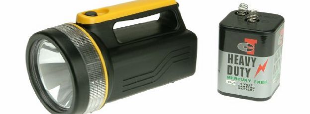 Lighthouse T996 Krypton Spotlight Comes with 6 Volt 996 Type Battery