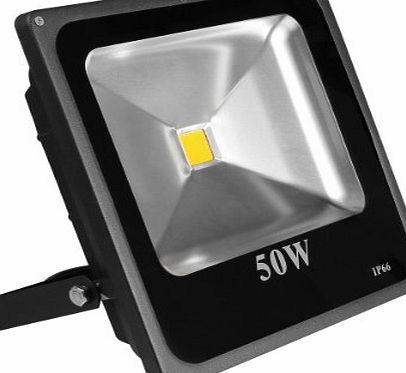 Lighting EVER LE 50W Super Bright Outdoor LED Flood Lights, 150W HPS Bulb Equivalent, Daylight White, Security Lights, Floodlight