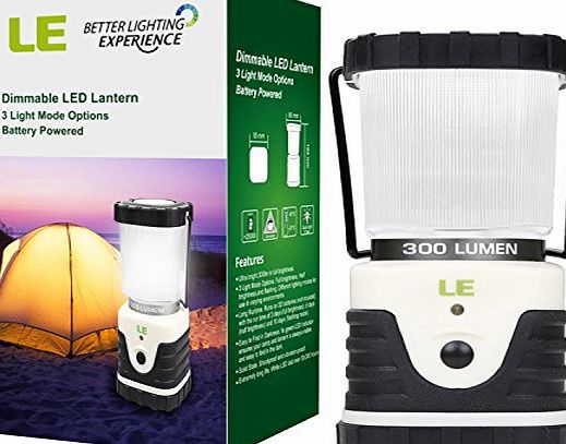 Lighting EVER LED Lantern, Ultra Bright 300lm, Home, Garden and Camping Lanterns