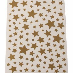 Lilipinso Sheet of golden stars stickers `One size