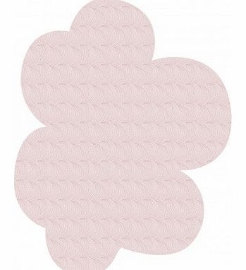 Sticker powder pink cloud XL