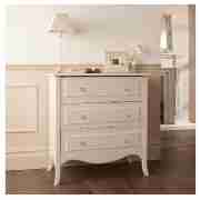 Lille 3 Drawer Chest, Ivory