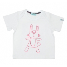 Lilly and Sid Unisex White T-shirt