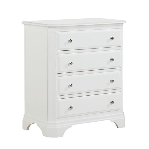 Lily White 4 Drawer Chest 322.004