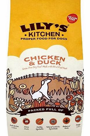 Lilys Kitchen Chicken and Duck Dry Food for Dogs 7Kg