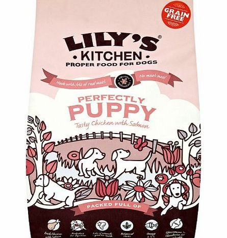 Lilys Kitchen Perfectly Puppy with Chicken and Salmon Complete Dry Food 1kg