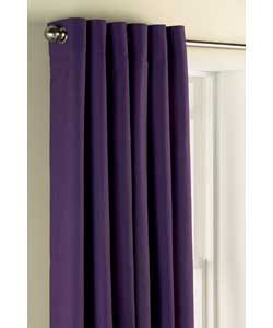 Blackcurrant Ring Top Curtains 46 x 72in