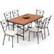 Garden Table and 6 Chairs Set