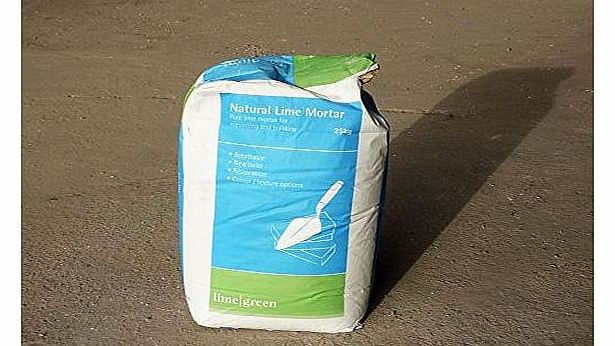 Lime Green Natural Hydraulic Lime Mortar Nhl 3.5 (25Kg)