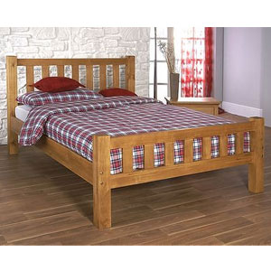 Limelight , Astro, 4FT 6 Double Wooden Bedstead