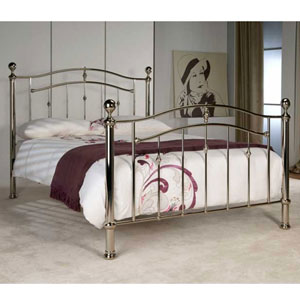 , Lyra, 5FT Kingsize Metal Bedstead