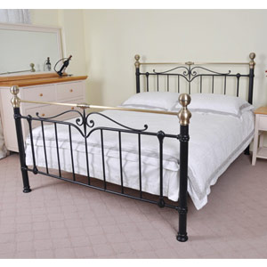Limelight , Sigma, 4FT 6 Double Metal Bedstead -