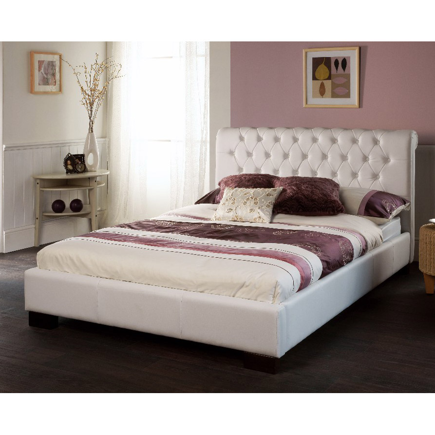Limelight Beds 46 Aries (White) Bedstead