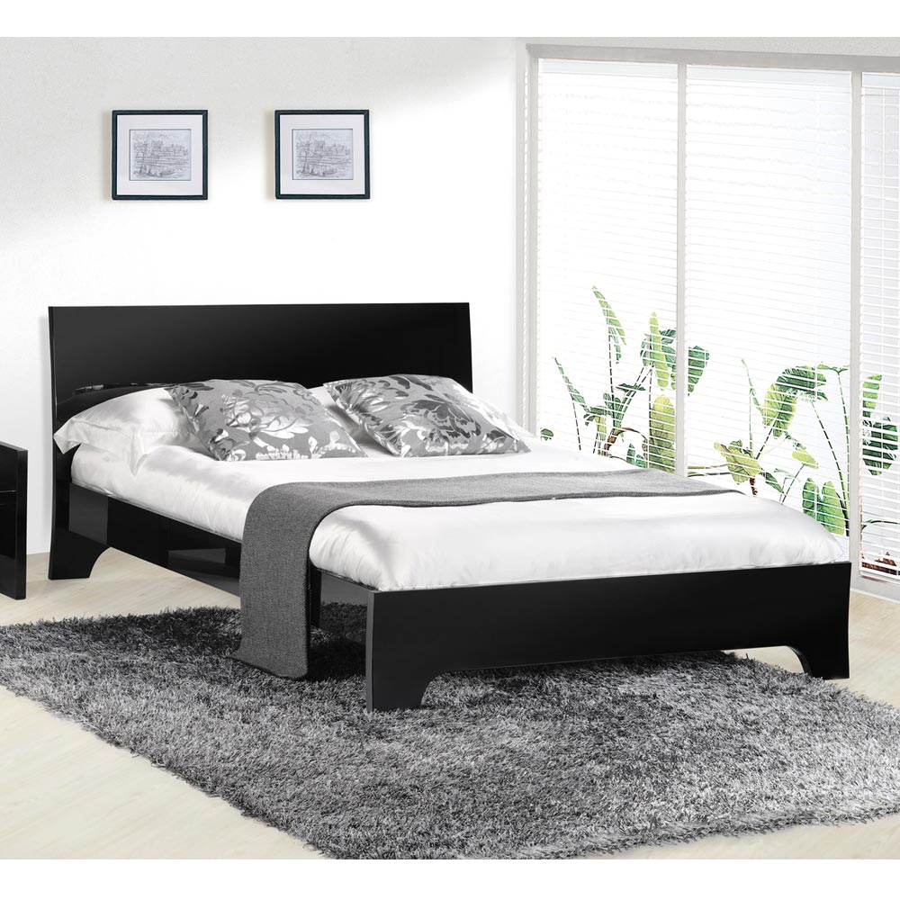 Limelight Beds 46 Phobos Black Bedstead