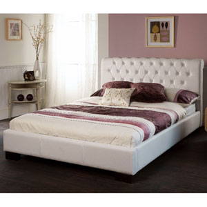 Limelight Beds Limelight Aries 4FT 6 Double Faux Leather Bedstead