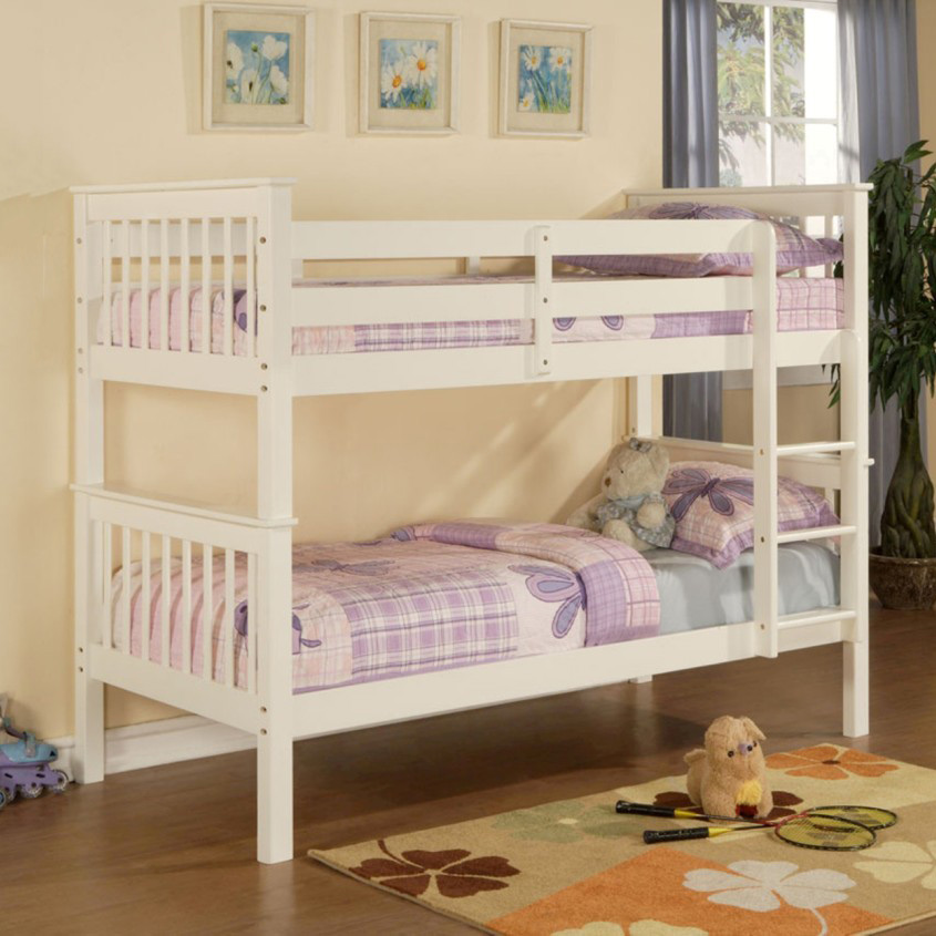 Limelight Beds Pavo Bunk Bed White Finish