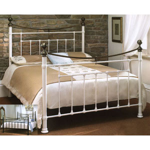 Limelight Charon 5FT Kingsize Metal Bedstead
