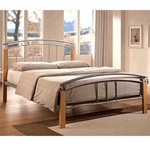 Limelight Musca 4FT 6 Double Metal Bedstead