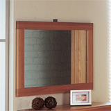 Limelight Pandora Mirror frame in American oak and MDF