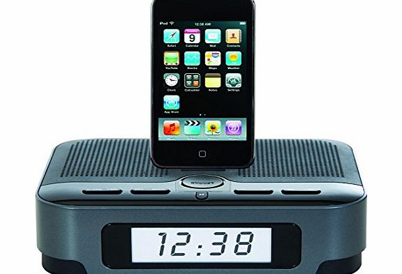 Limit Chroma Docking Station Alarm Clock FM Radio, SD Card / USB Slot For Apple iPod iPhone 4 4S 5 5S 5C (