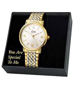 Limit Gents Two Tone Bracelet Watch