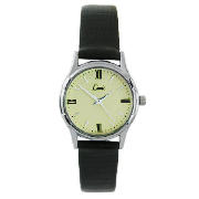 Limit Ladies Black Strap Watch