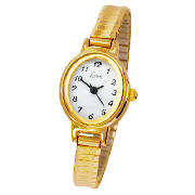 Limit Ladies Gold Plate Bracelet Watch