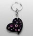 Gem Heart Keyring