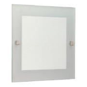 Lincoln Square Mirror With Frosted Edge