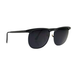 LINDA FARROW Black Half-Metal Style 38